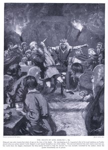 Dødsfallet til kong Edmund I AD946, 1920-tallet